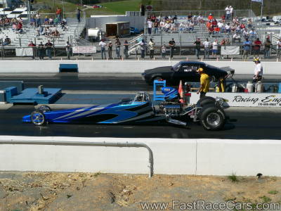 BLUE DRAGSTER